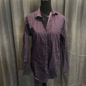 Floral Pattern Bar III Button Up